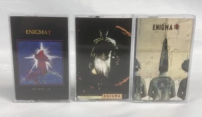 ENIGMA Cassette Tape Lot x3 MCMXC a.D. Cross Of Changes Le Roi Est Mort, Vive Le - Image 1 of 4