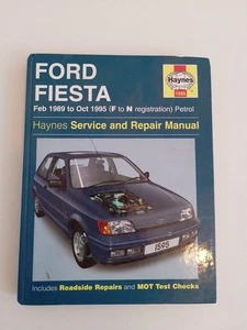 Haynes Ford Fiesta Service And Repair Manual Petrol F2 And Registration - Picture 1 of 9