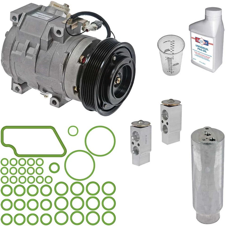 Compresor de aire acondicionado Omega para Toyota Tundra 2005 2006 con kit de reparación de aire acondicionado TCP Foto 1 de 1