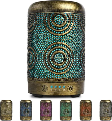 SALKING Aroma Diffuser, 100Ml Metall Aromatherapie Raumduft Diffusor Ätherische  - Bild 1 von 4