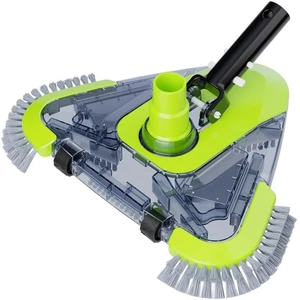 Upgrade Poolsaugerkopf mit Rollen & Seitenbürsten, Universal drehbarer Schlauch... - Bild 1 von 6