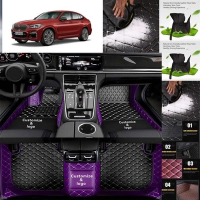 For BMW X3 Car Floor Mats Floor Liners Car Carpet Guard Customizable Foto 1 de 4