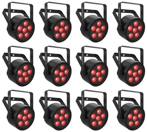 12) Chauvet DJ SlimPAR Q12 ILS RGBA D-Fi USB DMX Par Can Party/Stage Wash Lights - Picture 1 of 8