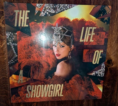 TAYLOR SWIFT La Vie D'Une Showgirl Champagne Bulles Perles Vinyl EN MAIN - Photo 1/4