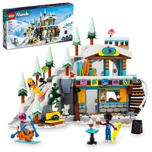 LEGO Friends Holiday Ski Slope and Café 41756 Building Toy Set Creative Fun f... - Picture 1 of 6