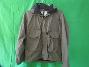 LL Bean Stock No OMG39 Fly Fishing Jacket Lightweight Hooded Men’s Size Small - Picture 1 of 11