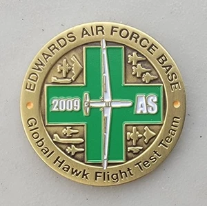 GLOBAL HAWK FLIGHT TEST TEAM - NORTHROP GRUMMAN - Challenge Coin - Picture 1 of 2