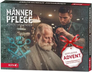 ROTH Männerpflege-Adventskalender gefüllt mit 24 Pflegeprodukten für den Mann, M - Bild 1 von 7