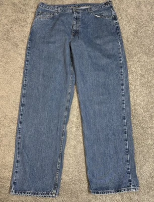 Vintage Ralph Lauren Polo Jeans Co Men actual 38X34 Blue 67 Loose Fit Baggy Y2K - Image 1 of 4