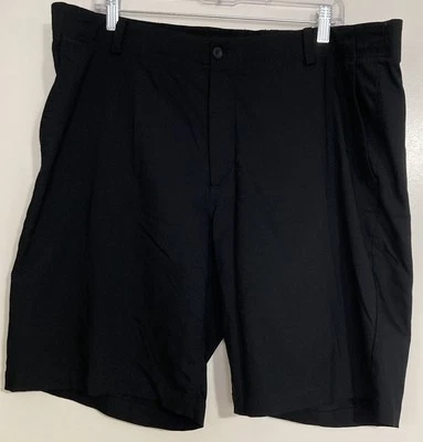 Pantalones Cortos de Golf Nike DRI-FIT Para Hombre 40 Negros Calce Estándar Swoosh Foto 1 de 4