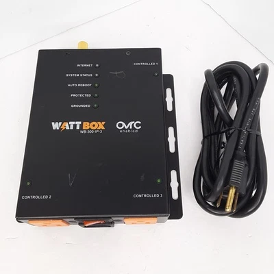 Watt Box Wattbox  WB-300-IP-3 3-Outlet Surge Protector  - Image 1 of 4