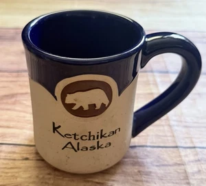Ketchikan Alaska Keramik Kaffeebecher Souvenir Bär Logo - Bild 1 von 7