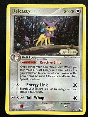Pokemon Delcatty Reverse Holo - Legend Maker - 4/92 NM - Image 1 of 2