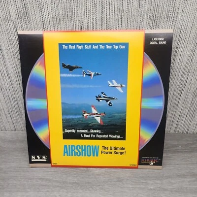 AIRSHOW The Ultimate Power Surge, LaserDisc, 1986, Fighter Aircraft ID7171SO - Image 1 of 2