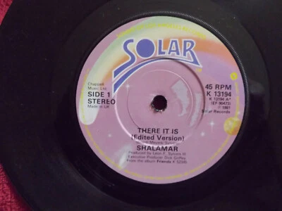 Shalamar - There it is / I don´t wanna be the last to know  Top UK Solar 45   - Bild 1 von 2