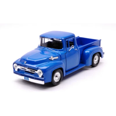 MOTOR MAX  1:24 DIE CAST FORD F-100 PICKUP  1956 AMERICAN CLASSICS   ART 73235 - Immagine 1 di 4