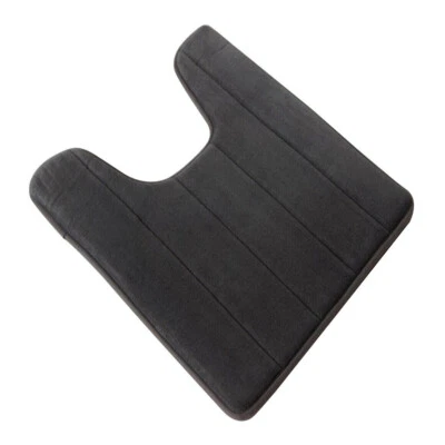 Alfombra de piso gruesa absorbente antideslizante en forma de U alfombra de baño lavabo inodoro v Foto 1 de 4