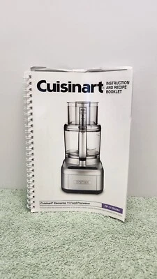 Cuisinart Elemental 11 Food Processor FP-11 Series Booklet Instructions - Image 1 of 4