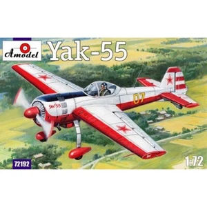 Amodel 72192 Plastic model airplane kit 1:72 Yak-55 Soviet aerobatic aircraft - Bild 1 von 24