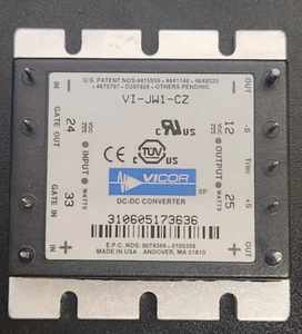 (1 STCK.) VI-JW1-CZ VICOR DC DC KONVERTER 12V 25W - Bild 1 von 6