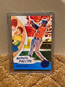 2020 Panini Diamond Kings DK Artist's Palette HOLO Blue - YORDAN ALVAREZ - #d/99 - Picture 1 of 2