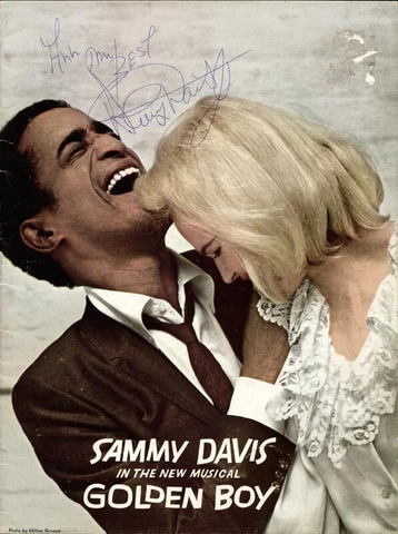 SAMMY DAVIS JR. - PROGRAM SIGNED CIRCA 1964 Cover
