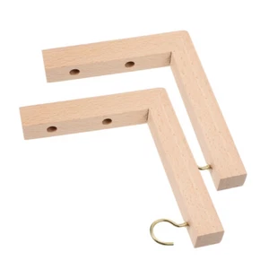 2 Pcs Wall Flower Pot Hook Hooks for Lantern Hanging Planter Bracket - Picture 1 of 12