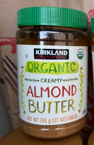 Kirkland Signature burro di mandorle cremoso biologico 27 oz 765 g - Foto 1 di 4