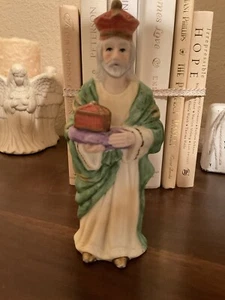 Vintage Brinn's Krippe Ersatz weiser Mann stehender König Weihnachten 7 Zoll - Bild 1 von 3