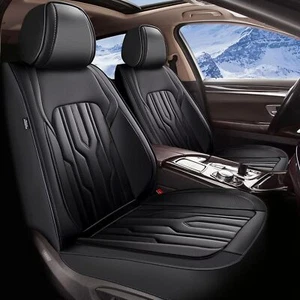 Car Front 2 Seat Covers Faux Leather Cushion Protector For Ford Escape 2001-2022 - Picture 1 of 8
