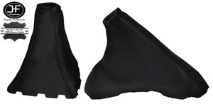 SCHWARZ FADEN SCHALTSACK HANDBREMSMANSCHTE LEDER F?R OPEL OMEGA B 1995-2003 - Bild 1 von 3