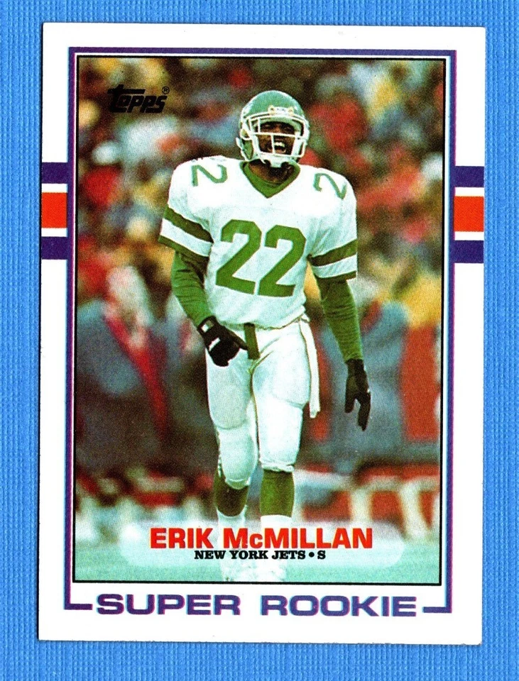 1989 Topps #223 Eric McMillan Jets - Image 1 of 1
