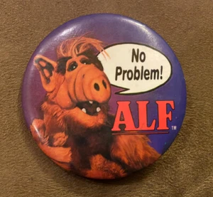 Vintage ALF Button 1986 - Picture 1 of 2