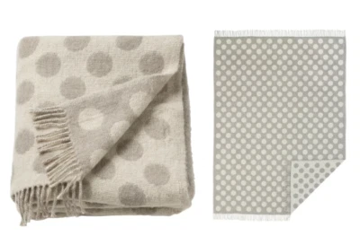 IKEA RAVAROR RÅVAROR Throw Beige 59x79" 004.618.74 - New 100% Wool - Image 1 of 4