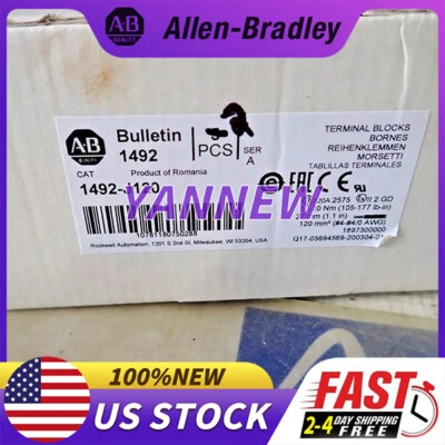 Allen-Bradley 1492-J120 New Sealed Free Shipping - Image 1 of 3