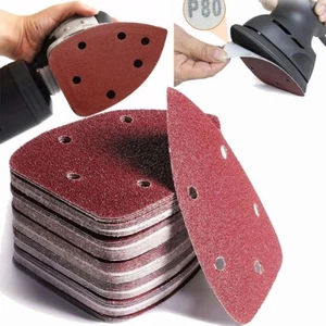 40X Mixed Mouse Sanding Sheets For Black and Decker Palm Sander Pads Sandpaper - Picture 1 of 9