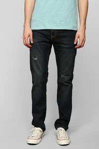 Jean skinny Levi's Blue 511 fer cassé neuf avec étiquette chez Urban Outfitters taille 30 / 30 - Photo 1/6