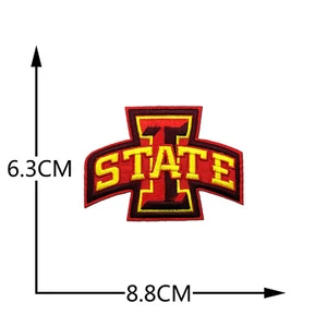 Iowa State Cyclones Embroidered Iron Patch. Football - Picture 1 of 1
