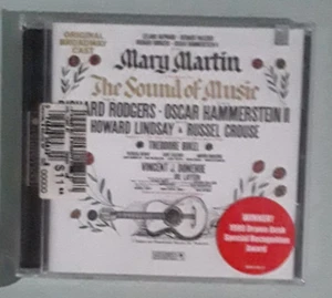 THE SOUND OF MUSIC original broadway cast CD NEW multiple cracks shrink tear - Imagen 1 de 3