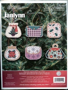 SEIS Adornos de Bolso de Mano - Kit de Punto de Cruz Contado Janlynn #021-1472 - NUEVO - Imagen 1 de 2