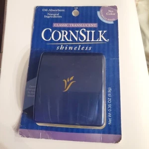 Corn Silk Shineless Naturally Sheer Pressed Powder Classic Translucent No Color - Picture 1 of 5