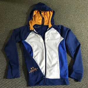 Stephen Curry Under Armour Ruin The Game 30 Youth Med Blue/White Full-Zip Hoodie - Picture 1 of 8