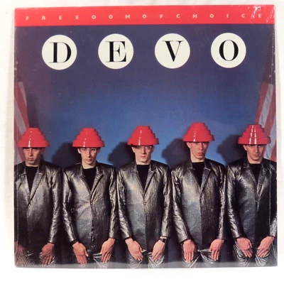 DEVO ‎– Freedom Of Choice  1980 1st US LP  SEALED M Mothersbaugh, G Casale - Image 1 of 2