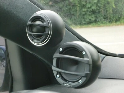 VALICAR-STUTTGART Hertz Mille MLK 700.3, aluminum pods for Hertz Midrange and Tweeters ...