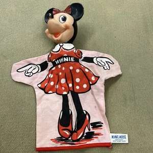 Vintage 1950’s Minnie Mouse Puppet By Disney - Picture 1 of 2
