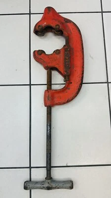 RIDGID NO 44-S four wheel Iron Pipe Cutter  2-1/2" to 4" Heavy Duty USA - Image 1 of 4