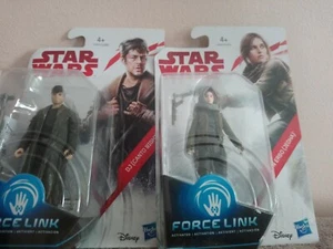 Pack 2 Star Wars Force Link:Jyn Erso (Jedha)+DJ(Canto Bight) - Imagen 1 de 1