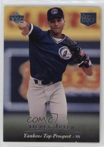 1995 Upper Deck Minor League Top Prospect Future Stock Derek Jeter #1 HOF