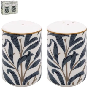 Juego de sal y pimienta William Morris Willow Bough en caja de regalo - Imagen 1 de 3