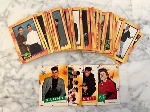 1989 NEW KIDS ON THE BLOCK Trading Cards - Lot of 81 Cards 